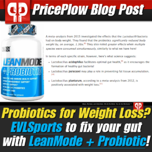 EVLSports LeanMode + Probiotic