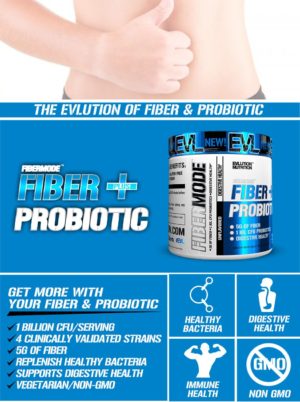 EVLution Nutrition Fiber + Probiotic