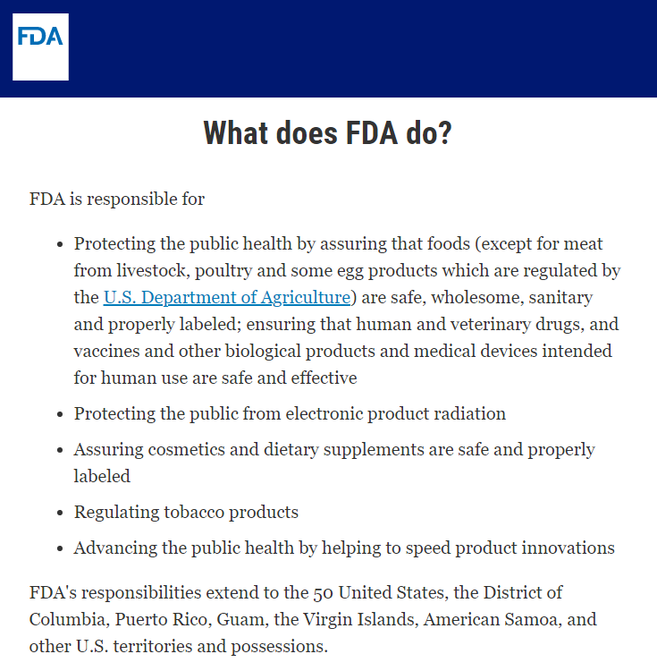 FDA Charter