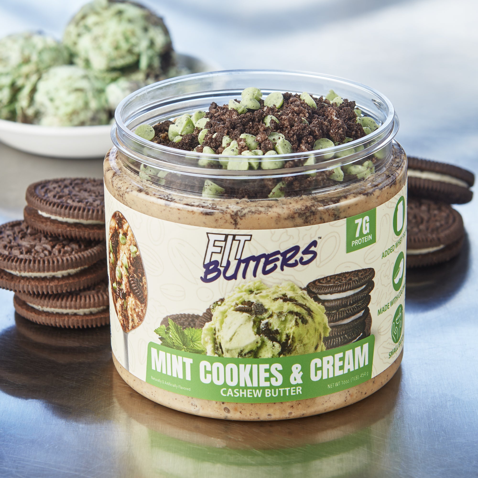 Fit Butters Mint Cookies & Cream