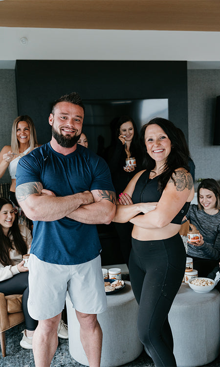 The Fit Butters Team: Ryan Bucki and his wife Danielle