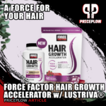 Force Factor Hair Growth Accelerator Chews and Capsules Feature Lustriva by Nutrition21