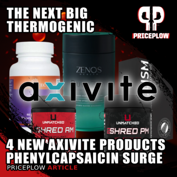 The aXivite Explosion: 4 New Products Showcase Phenylcapsaicin’s Fat Loss Potential