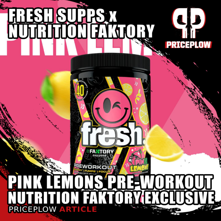 Fresh Supps x Nutrition Faktory: Pink Lemons Preworkout