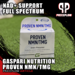 Gaspari Nutrition Proven NMN/TMG: Full-Spectrum NAD+ Support Goes Above and Beyond