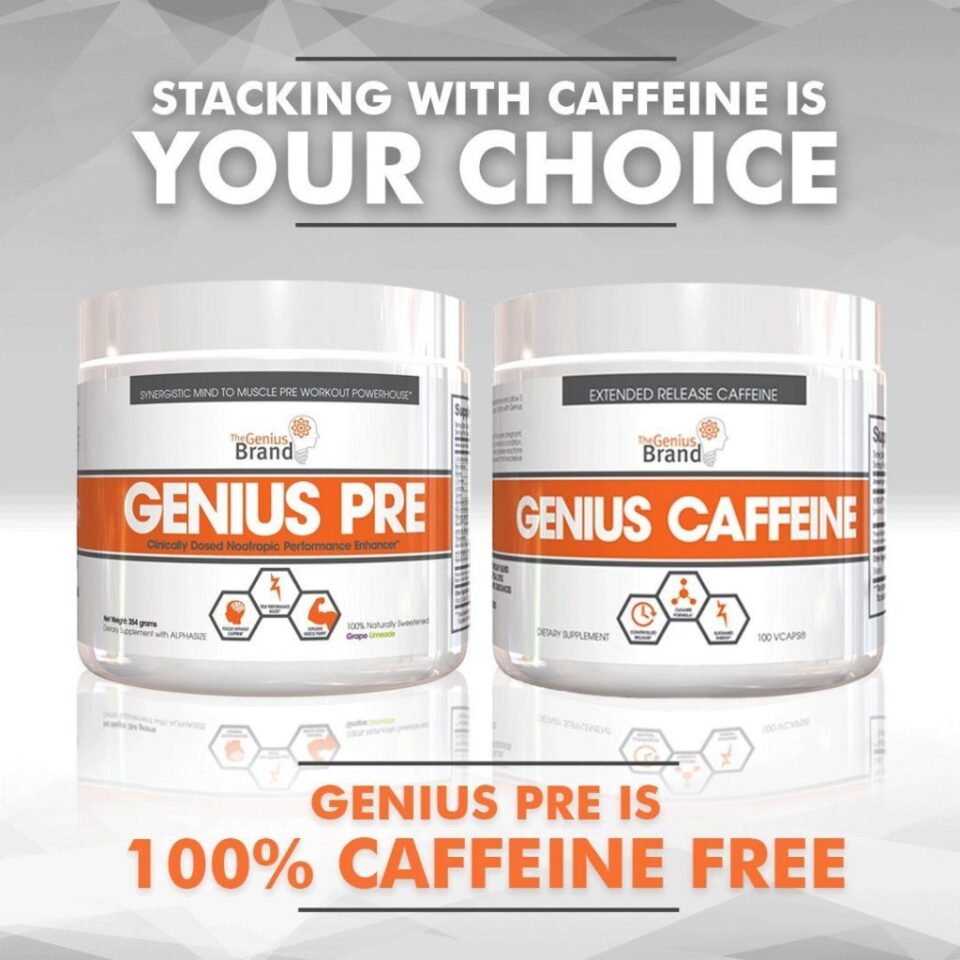 Genius PRE Workout Train Smarter AND Harder