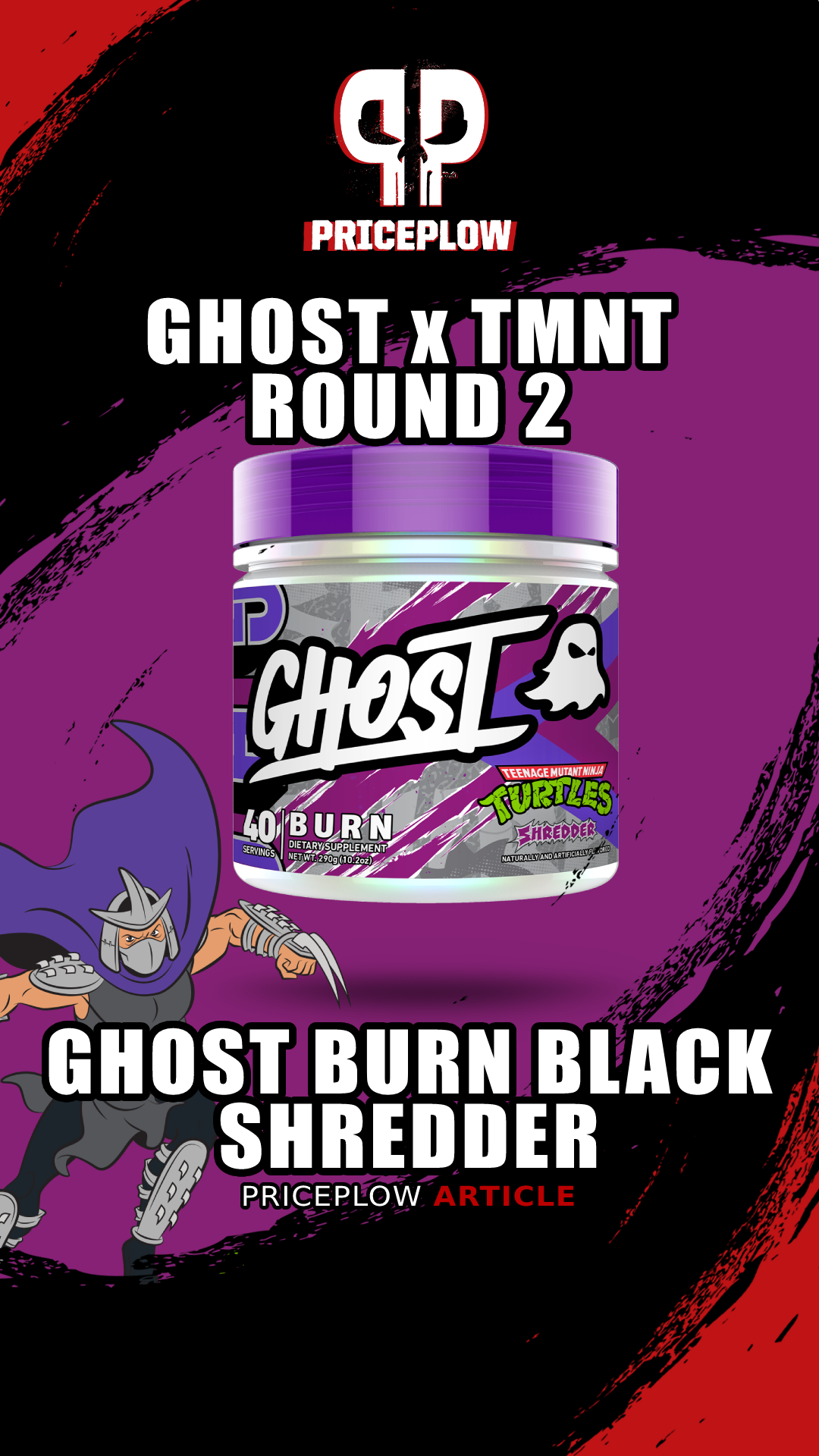 Ghost Burn Black Shredder