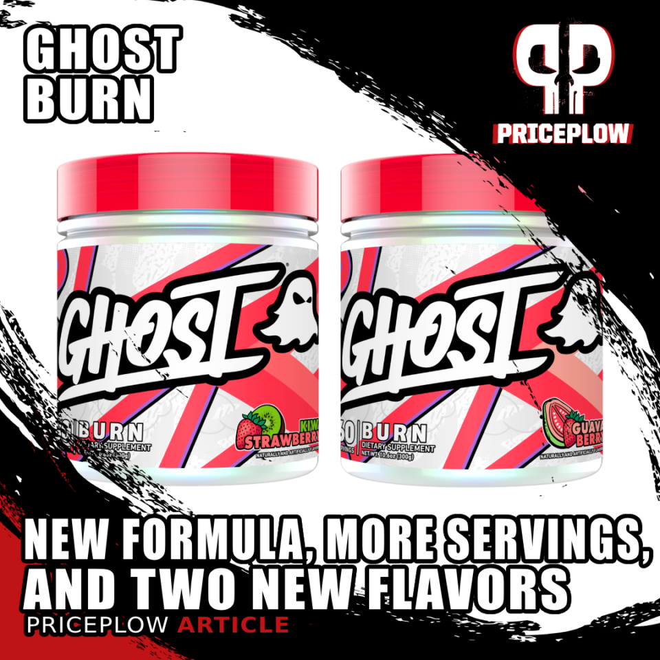 GHOST Burn Kiwi Strawberry & Guava Berry Introduce New 3.0 Formula