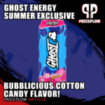 Ghost Energy Bubblicious Cotton Candy Returns: Sweet Nostalgia for Ghost's 9th Birthday