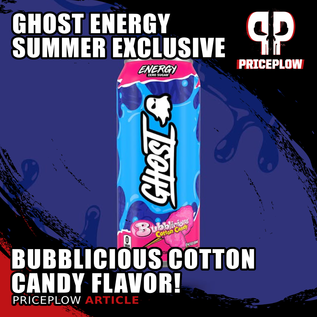 Ghost Energy Bubblicious Cotton Candy Returns: Sweet Nostalgia for Ghost's 9th Birthday