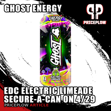 GHOST Energy EDC Electric Limeade Secure-A-Can Starts 4/29