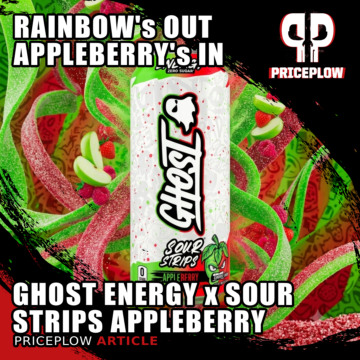 Sour Strips® and Ghost Energy Re-Unite in Limited-Edition Appleberry