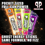 GHOST Energy Sticks: Same Legendary Formula, Zero Fizz
