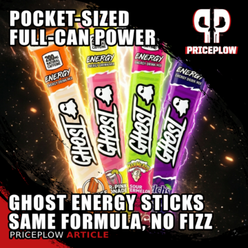 GHOST Energy Sticks: Same Legendary Formula, Zero Fizz