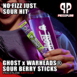 WARHEADS® Sour Berry Added to GHOST Energy Stick Menu for National Sour Candy Day