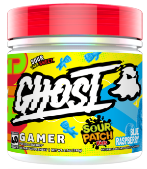 Ghost Gamer Sour Patch Kids Blue Raspberry