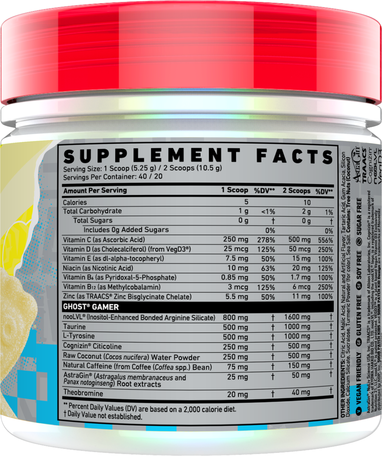 Ghost Sour Patch Kids Pineapple Back in BCAA & Gamer