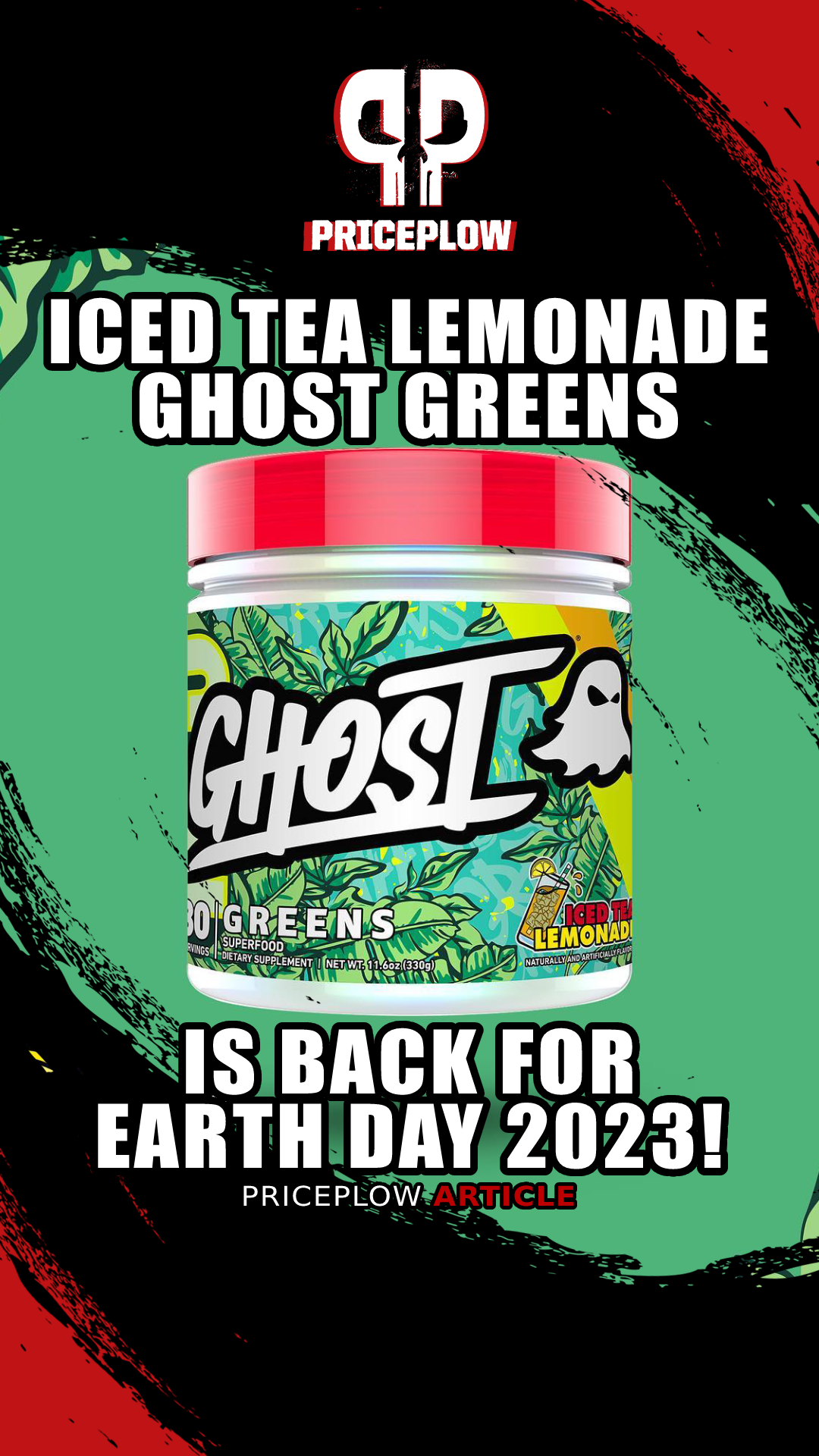 Ghost Greens Iced Tea Lemonade