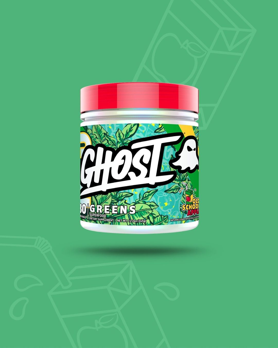 GHOST Greens Old School Apple