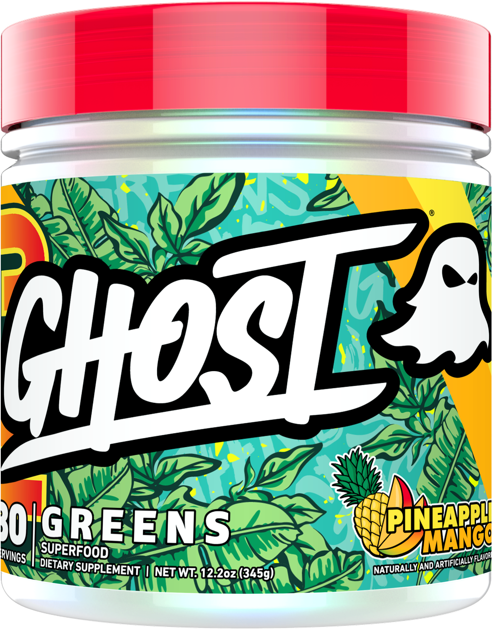 GHOST Greens Pineapple Mango