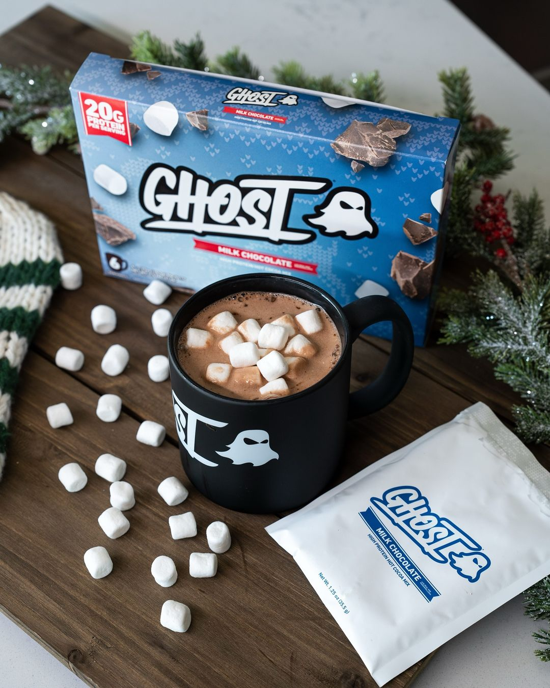 Ghost High-Protein Hot Cocoa Mix 2024