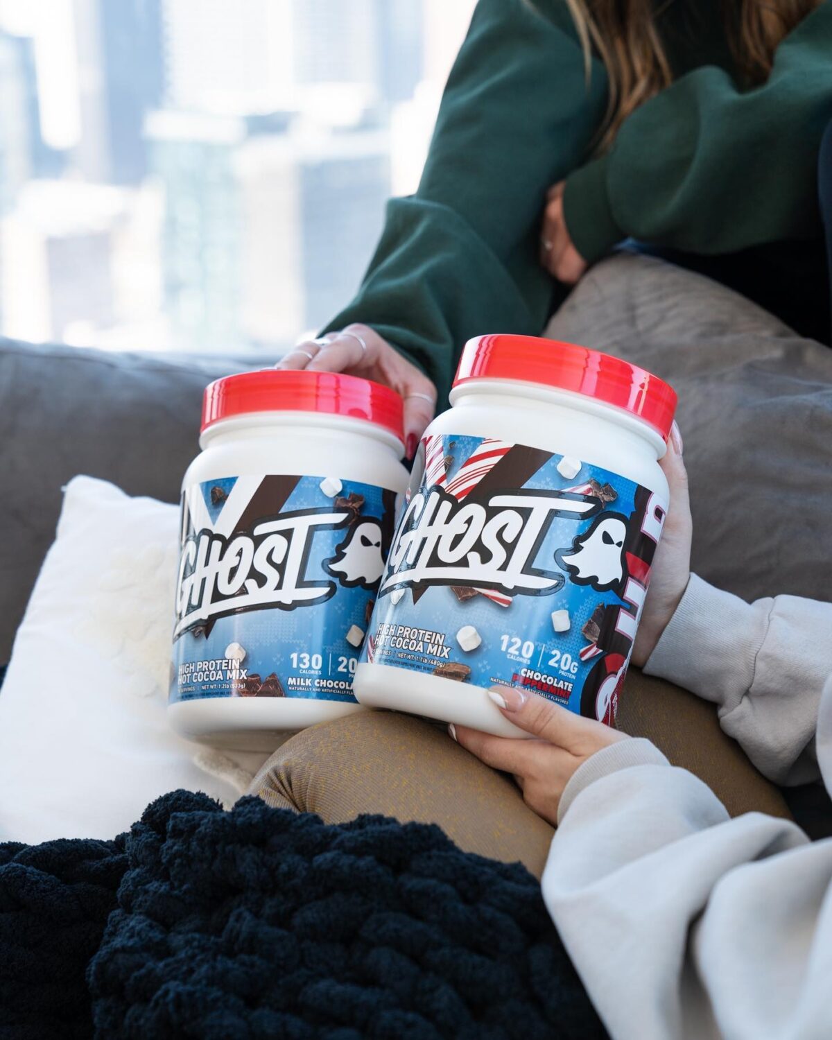 Ghost High Protein Hot Cocoa Mix Returns for 2022 with Chocolate