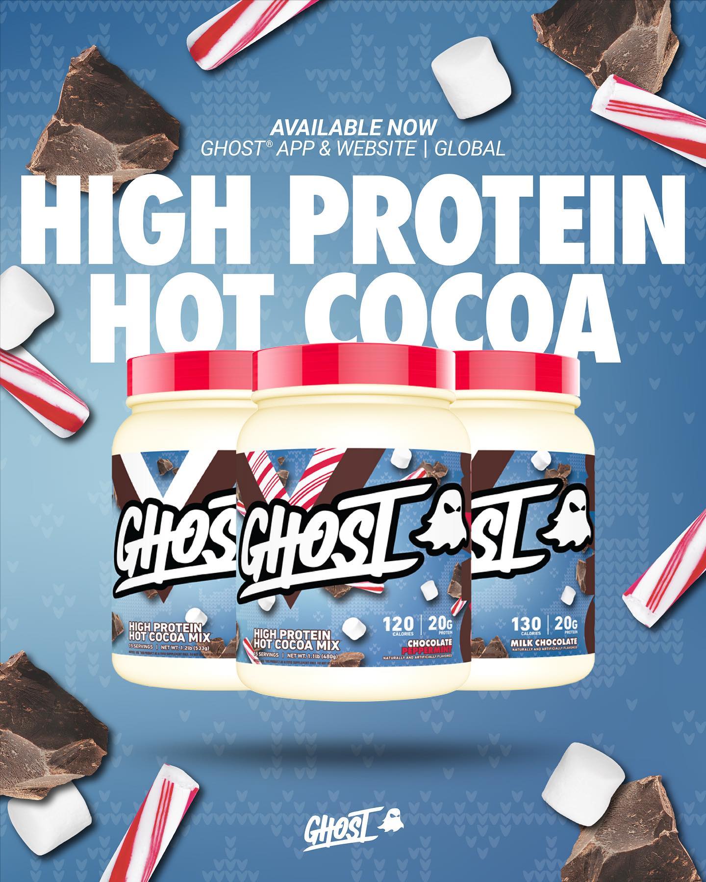 Ghost High Protein Hot Cocoa Mix (2022)