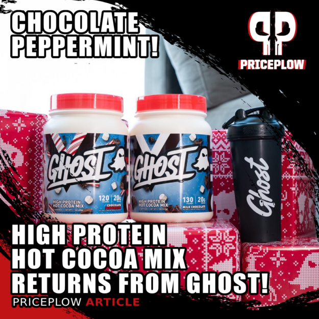 Ghost High Protein Hot Cocoa Mix Returns for 2022 with Chocolate