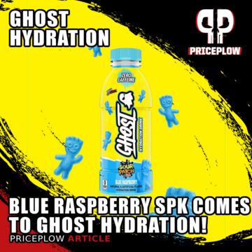 GHOST Hydration RTD Blue Raspberry Sour Patch Kid Collab!