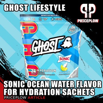 GHOST Hydration x Sonic Ocean Water Flavored Stick Packs