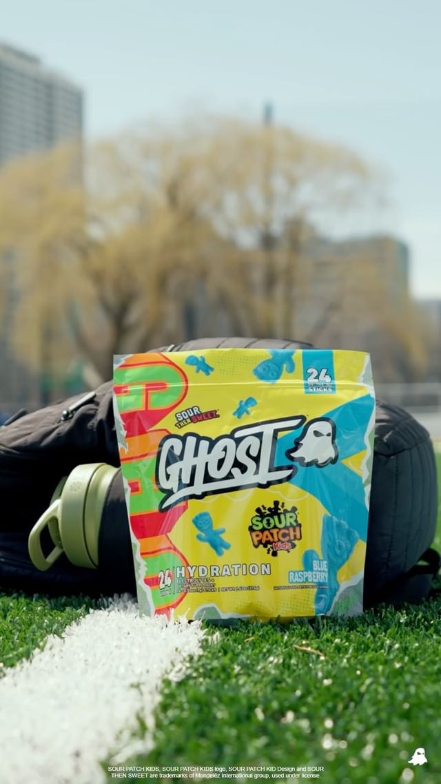 Ghost Hydration Sour Patch Kids Blue Raspberry Bag