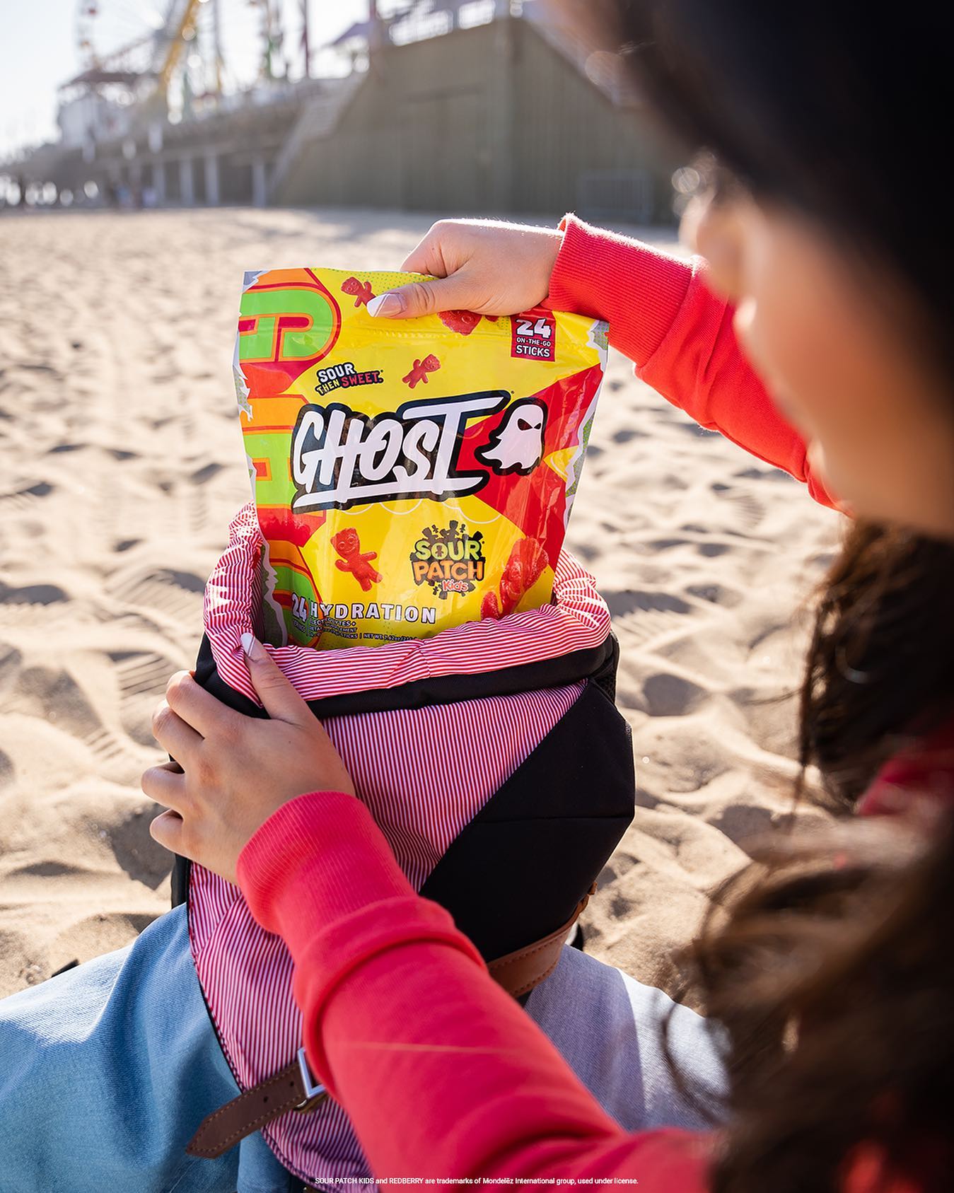 Ghost Hydration Sour Patch Kids Redberry Bag