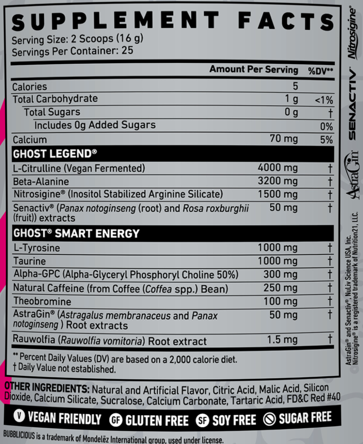 Ghost Sour Patch Kids Pineapple Out in Legend, BCAA