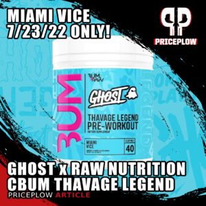 Ghost Legend CBum Thavage Pre-Workout