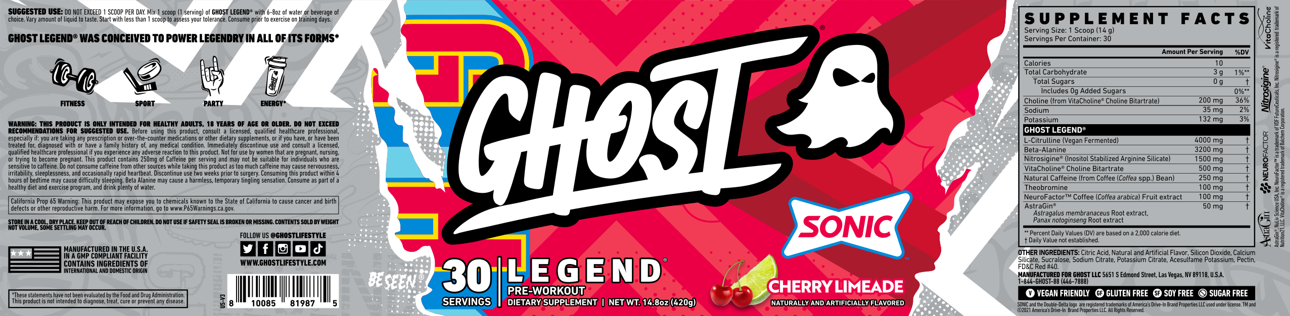 Ghost Legend V3 Full Label