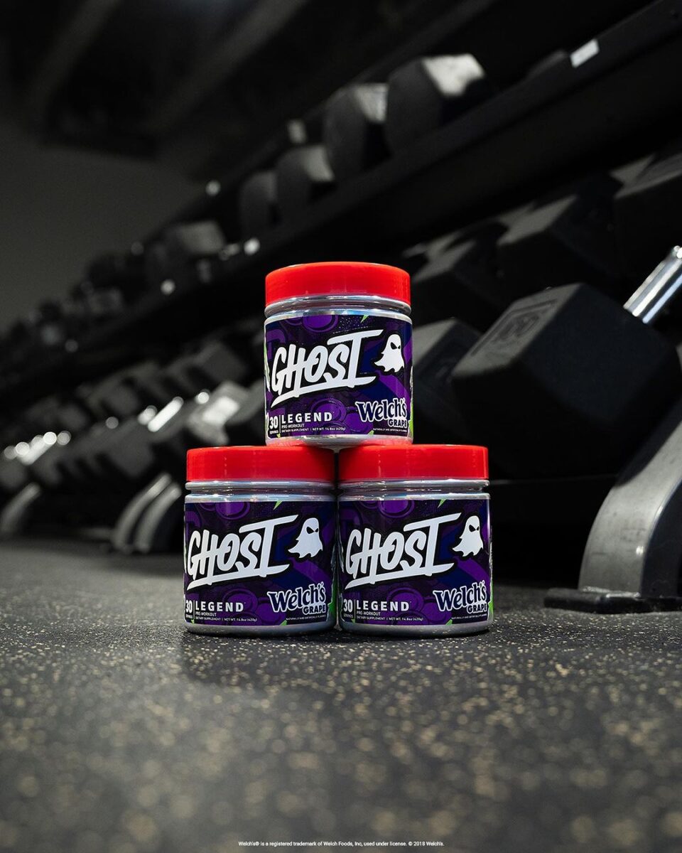 GHOST Legend V3 PreWorkout Collab With Welch’s Grape!