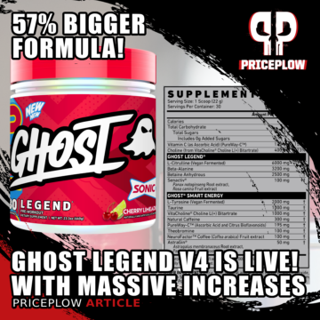 Ghost Legend: The Pre-Workout of Legends – V4 Makes a Statement
