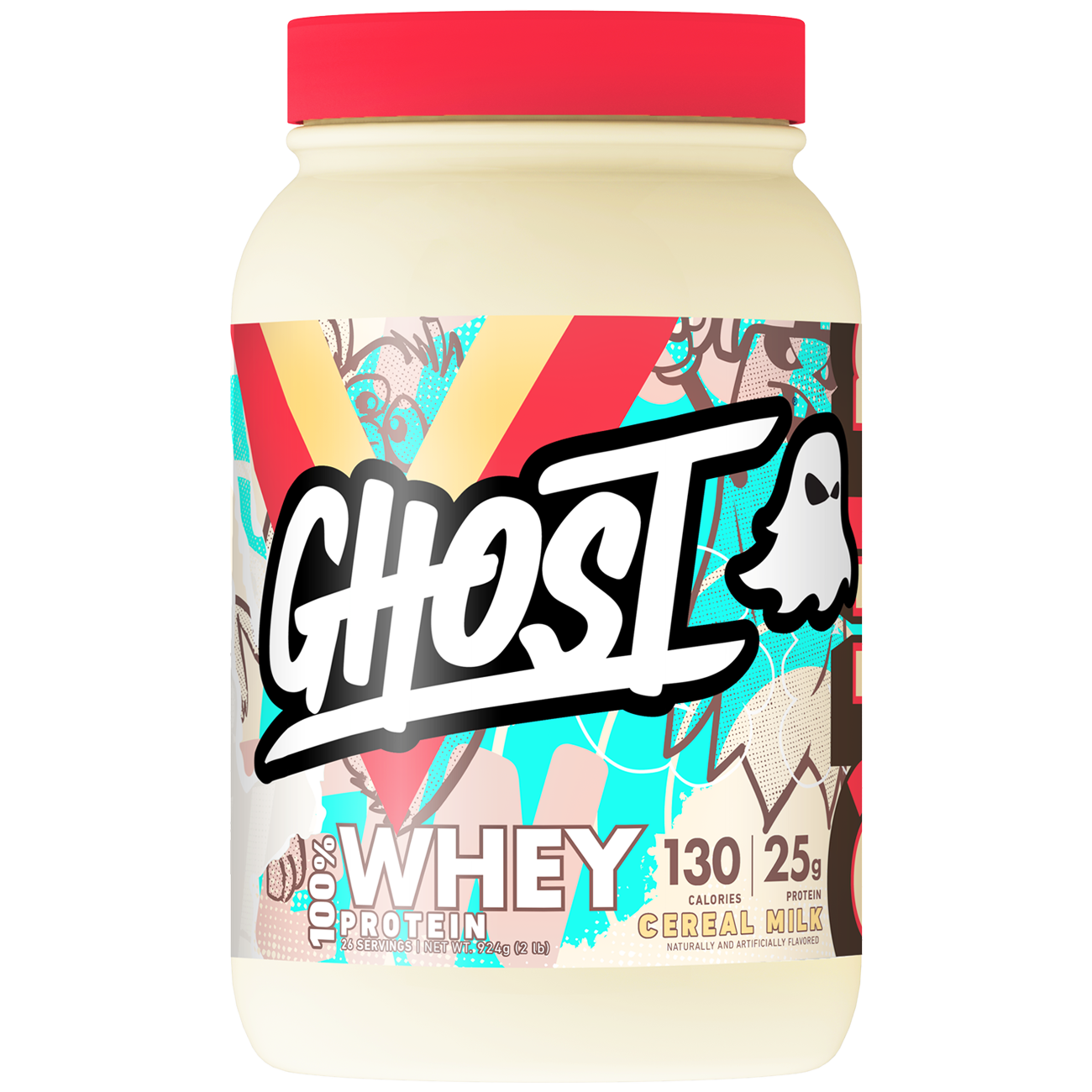 Ghost Whey 100 Transparent Formula with INSANE Flavors