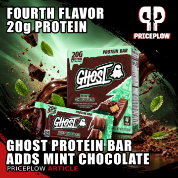 GHOST Protein Bar Adds Mint Chocolate as Its Fourth Flavor