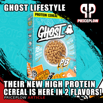 GHOST Protein Cereal in Marshmallow and Peanut Butter Flavors!