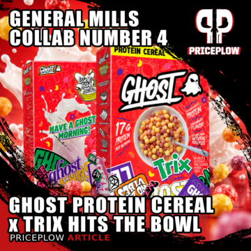 GHOST Protein Cereal Gets Trix: Fruity Puffs With 17g Protein
