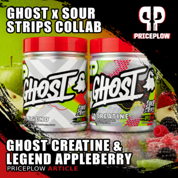 GHOST x Sour Strips Appleberry: Creatine and Legend Join the Collab