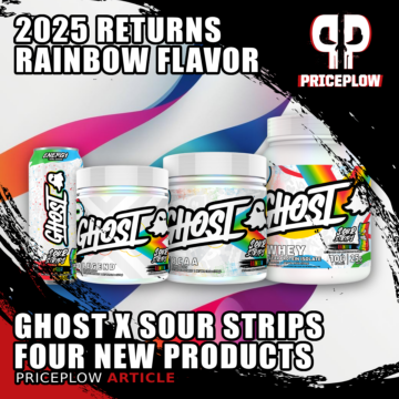 GHOST x Sour Strips 2025: Rainbow Returns in Four Products