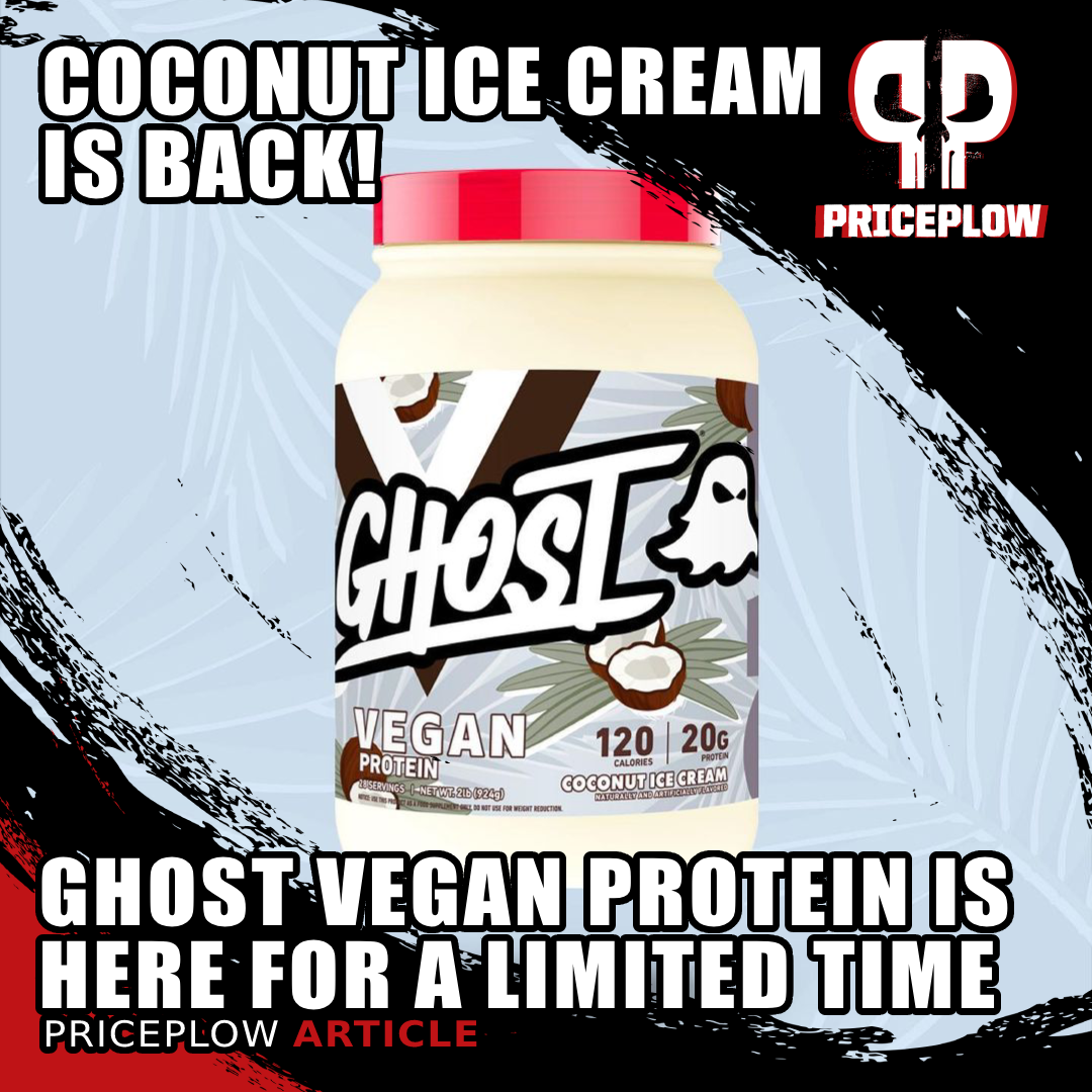 Ghost Vegan Protein Coconut Ice Cream