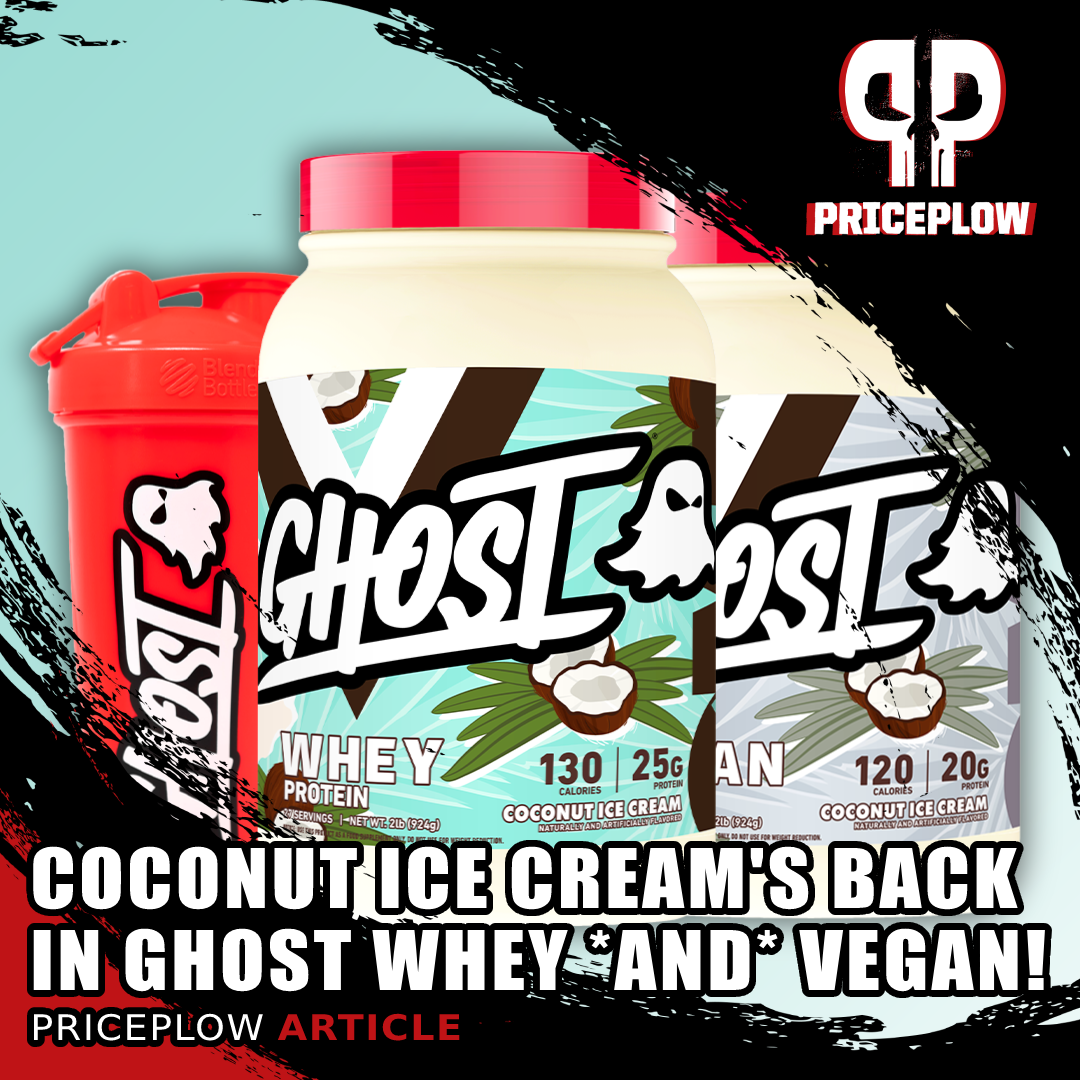 Ghost Vegan Whey Coconut Ice Cream