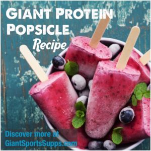 Giant Protein Popsicle
