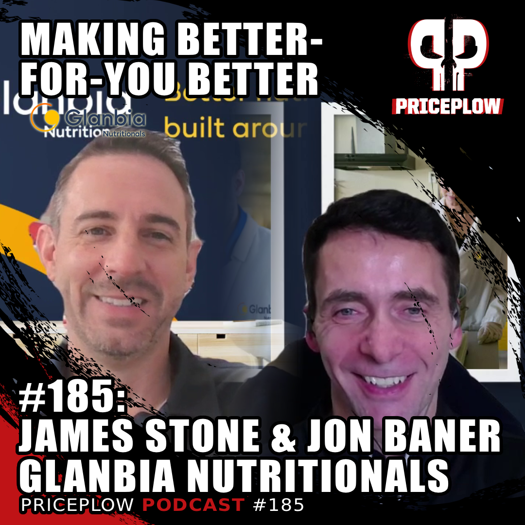 Glanbia Nutritionals extrusion technology protein snacking Jonathan Baner James Stone PricePlow Podcast Episode 185