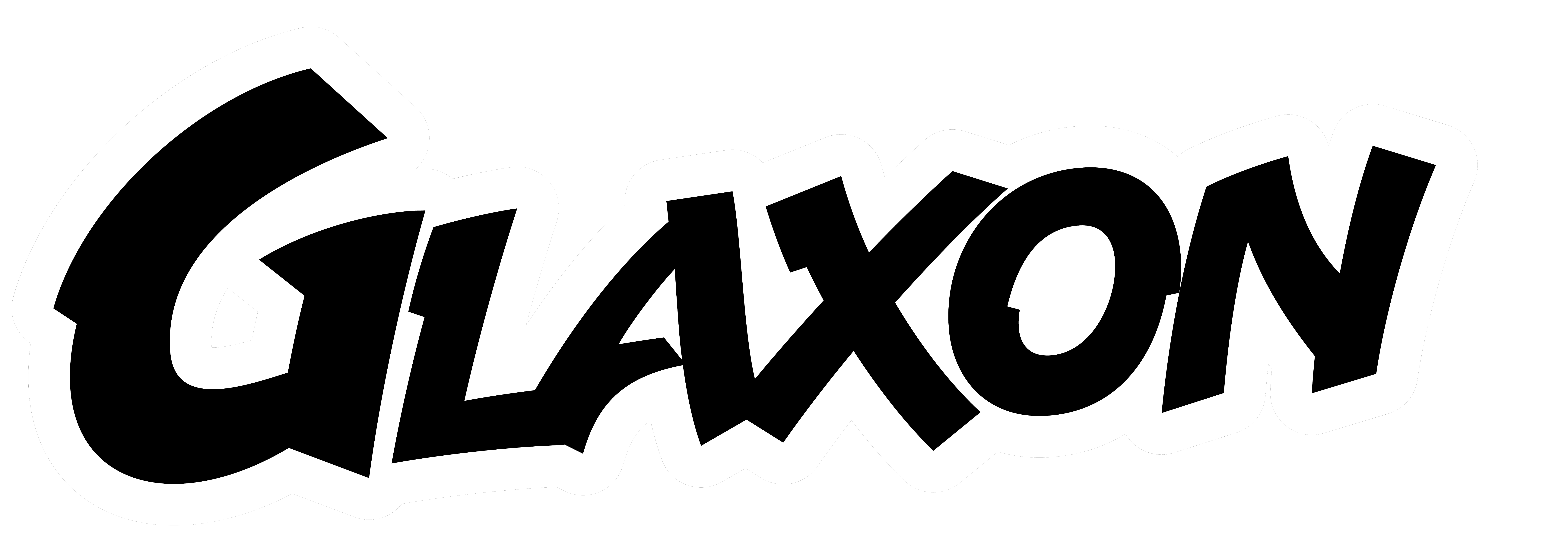 Glaxon Logo 2021 All Black