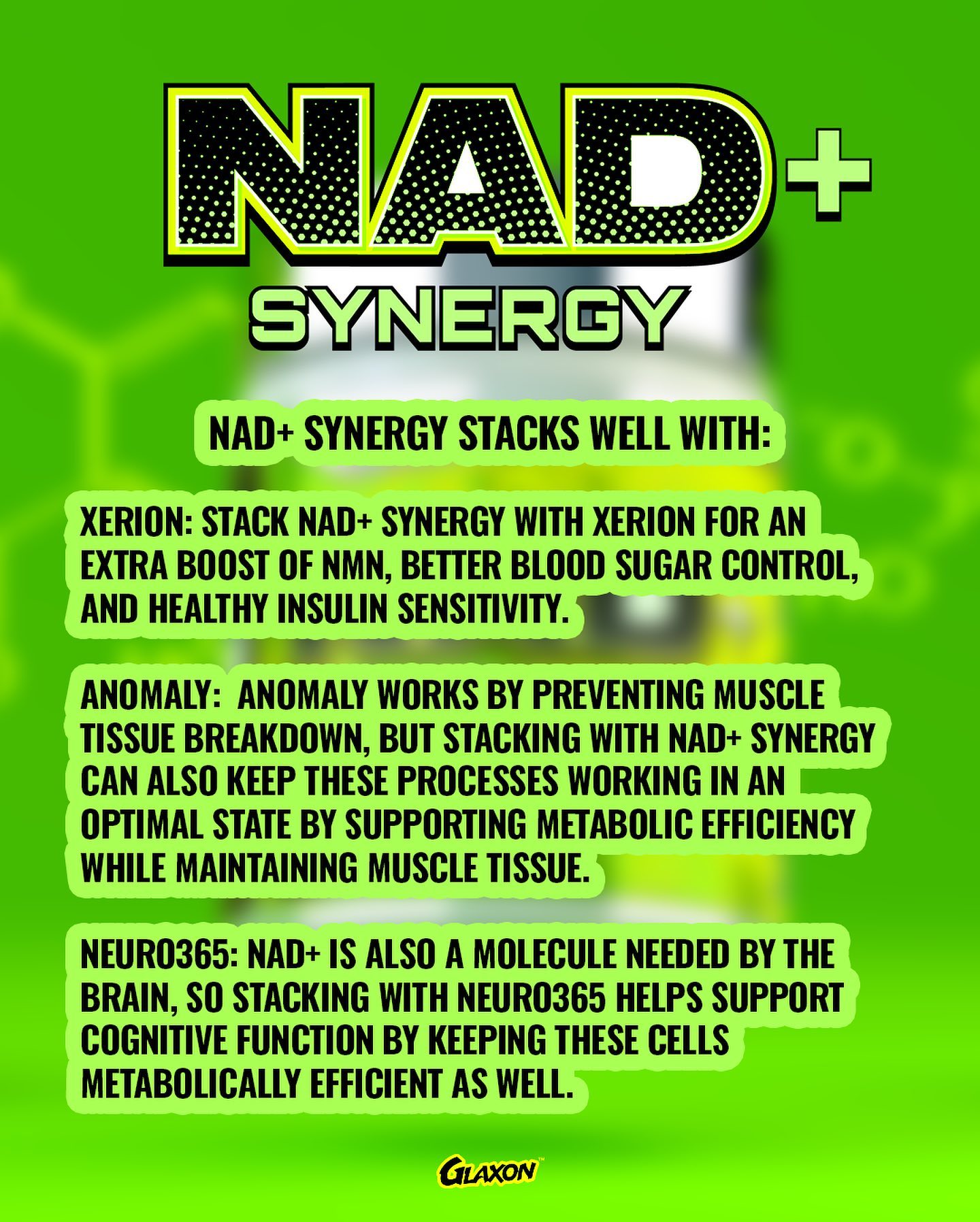 Glaxon NAD+ Synergy Stack