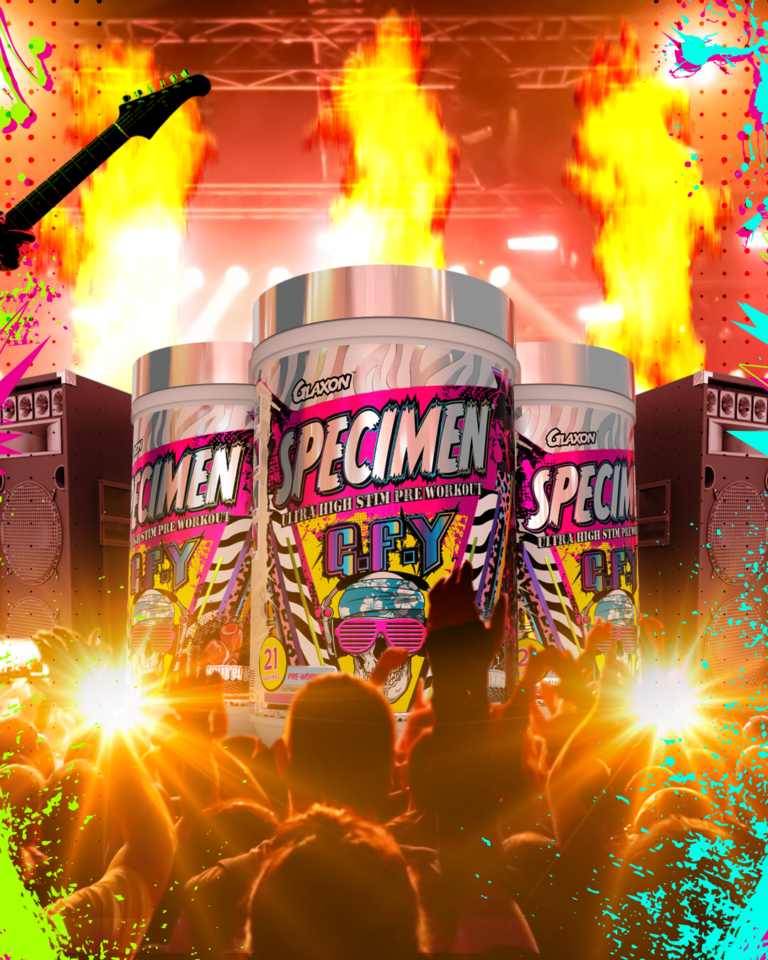 Glaxon Specimen G.F.Y A Pre Workout Strong Enough for Wild Retailers